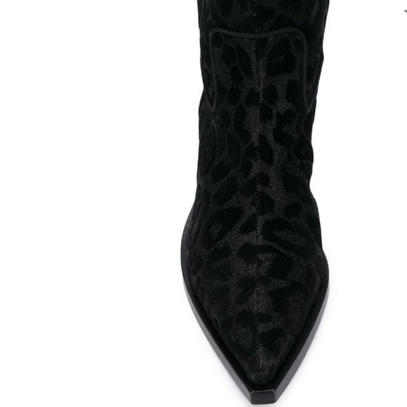 DOLCE & GABBANA Leopard Print Cowboy Boots BNIB - Picture 4 of 5